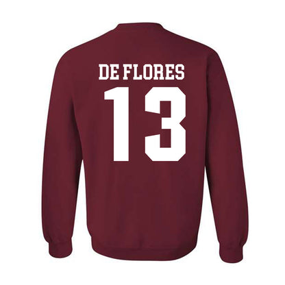Stanford - NCAA Men's Soccer : Shane de Flores - Classic Shersey Crewneck Sweatshirt-1