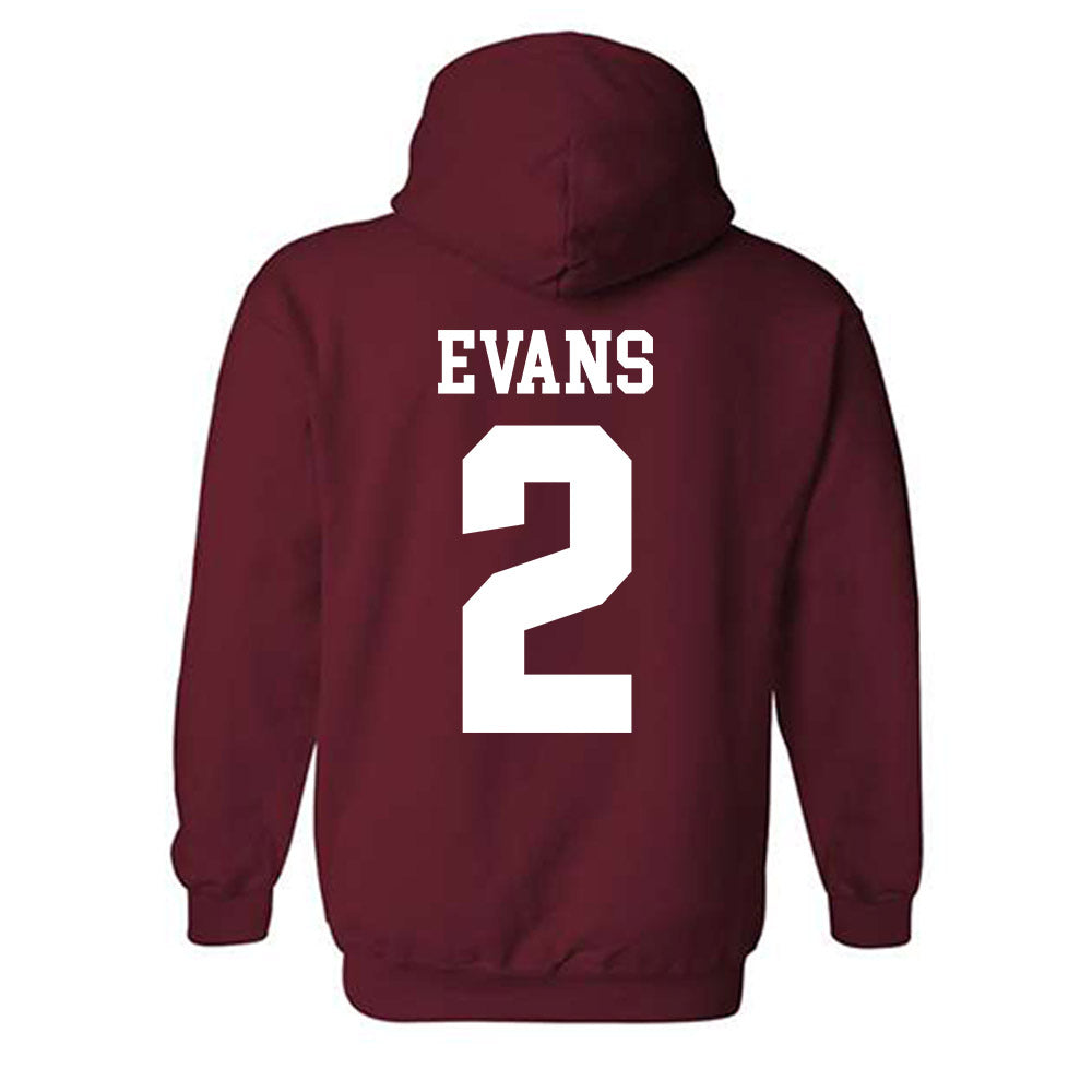 Stanford - NCAA Women's Soccer : Elise Evans - Classic Shersey Hooded Sweatshirt-1