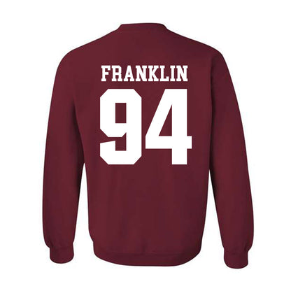 Stanford - NCAA Football : Anthony Franklin - Classic Shersey Crewneck Sweatshirt-1
