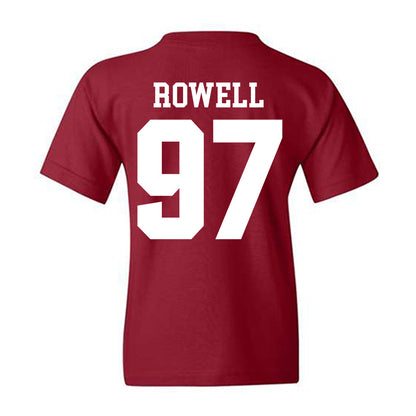 Stanford - NCAA Football : Zach Rowell - Classic Shersey Youth T-Shirt-1