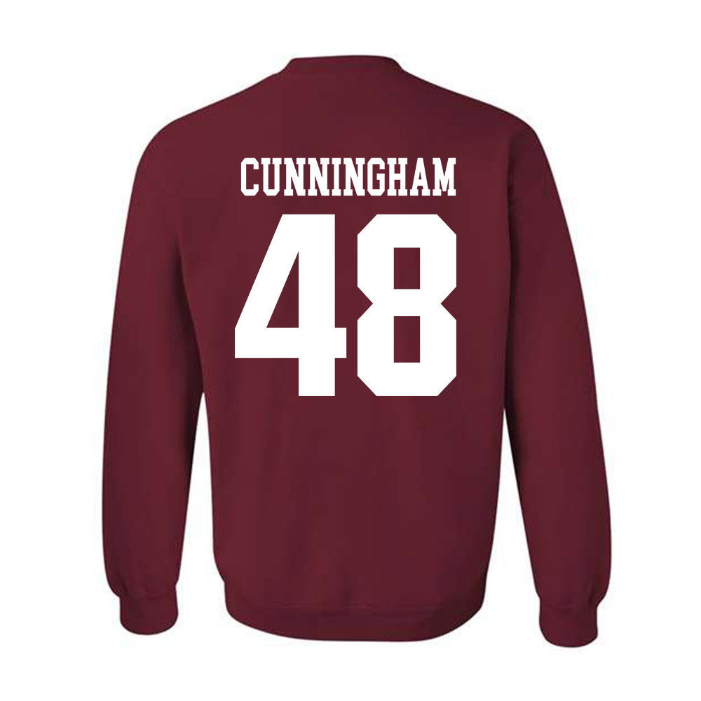 Stanford - NCAA Football : Drew Cunningham - Classic Shersey Crewneck Sweatshirt-1