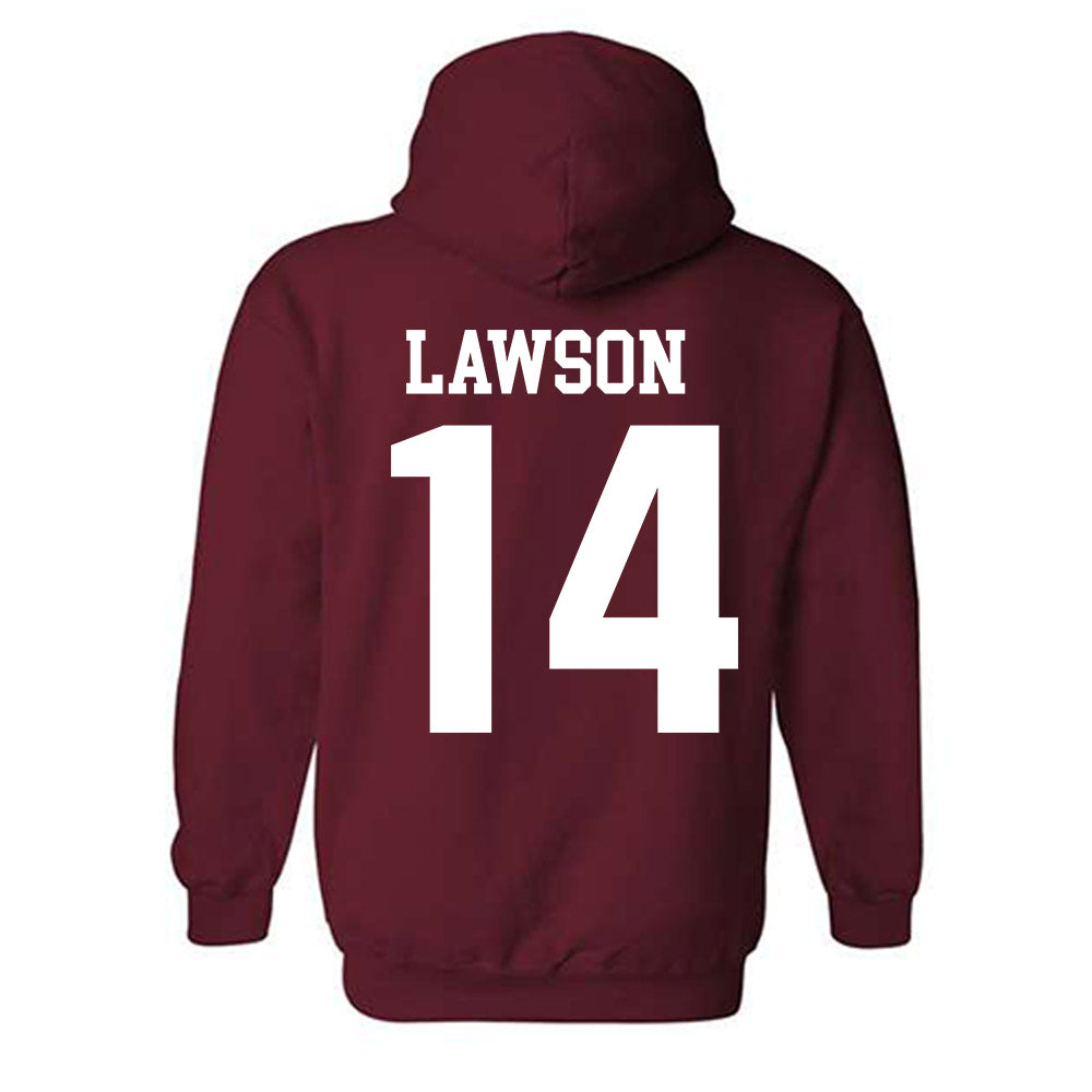 Stanford - NCAA Women's Lacrosse : Amanda Lawson - Classic Shersey Hooded Sweatshirt-1