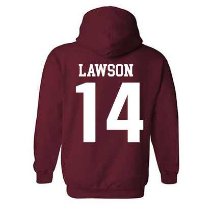 Stanford - NCAA Women's Lacrosse : Amanda Lawson - Classic Shersey Hooded Sweatshirt-1