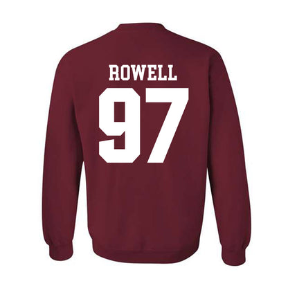 Stanford - NCAA Football : Zach Rowell - Classic Shersey Crewneck Sweatshirt-1