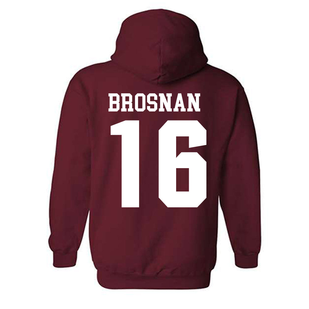 Stanford - NCAA Women's Lacrosse : Ava Brosnan - Classic Shersey Hooded Sweatshirt-1