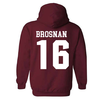 Stanford - NCAA Women's Lacrosse : Ava Brosnan - Classic Shersey Hooded Sweatshirt-1