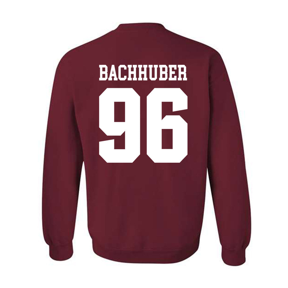 Stanford - NCAA Football : Connor Bachhuber - Classic Shersey Crewneck Sweatshirt-1
