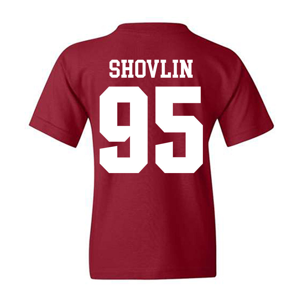 Stanford - NCAA Football : Adam Shovlin - Classic Shersey Youth T-Shirt-1