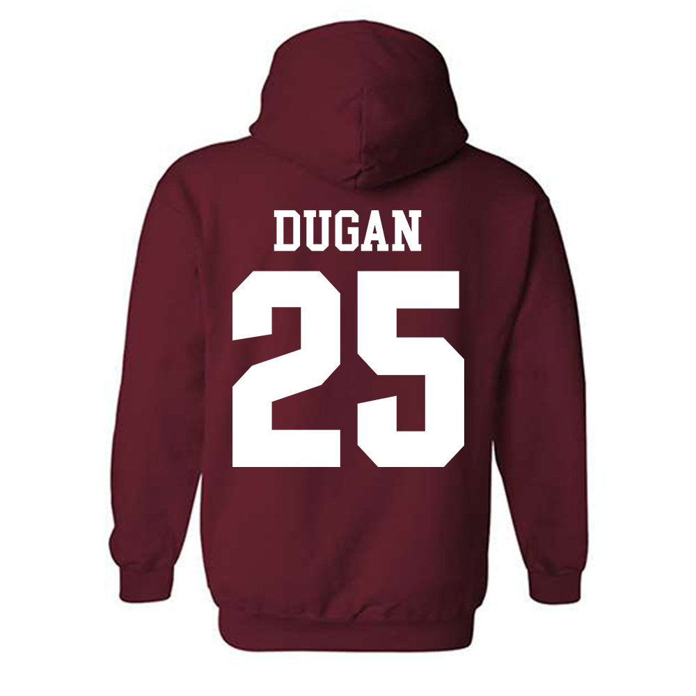 Stanford - NCAA Baseball : Nick Dugan - Classic Shersey Hooded Sweatshirt-1