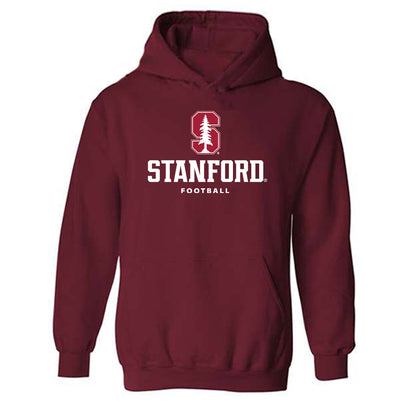 Stanford - NCAA Football : Scotty Edwards - Classic Shersey Hooded Sweatshirt-0