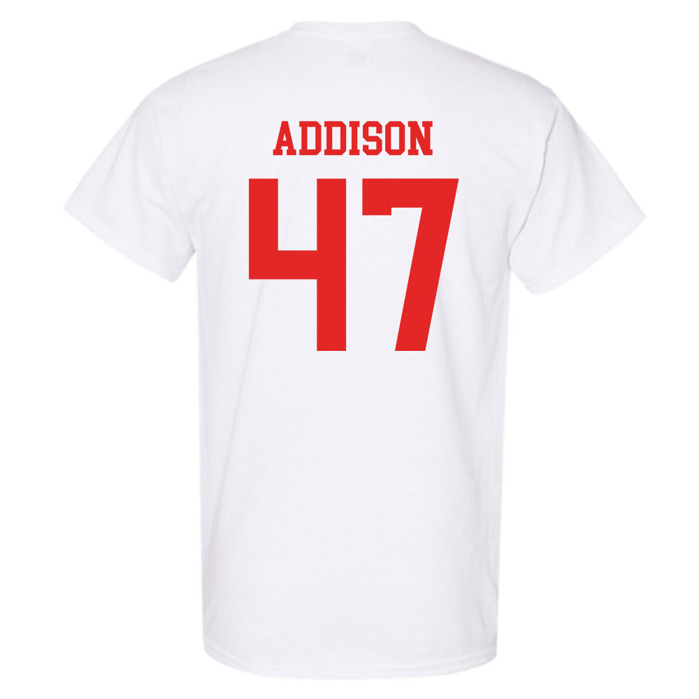 Texas Tech - NCAA Baseball : Logan Addison - Classic Shersey T-Shirt-1