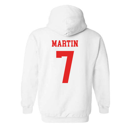 Texas Tech - NCAA Women's Basketball : Kalysta Martin - Classic Shersey Hooded Sweatshirt-1