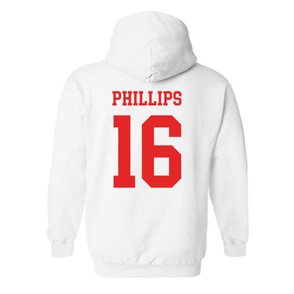 Texas Tech - NCAA Football : Holden Phillips - Classic Shersey Hooded Sweatshirt-1
