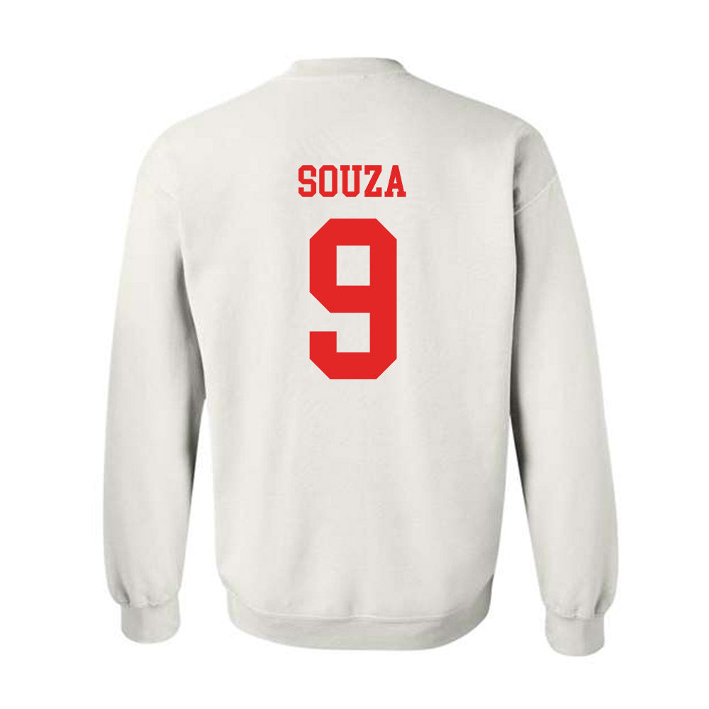 Texas Tech - NCAA Baseball : Jace Souza - Classic Shersey Crewneck Sweatshirt-1