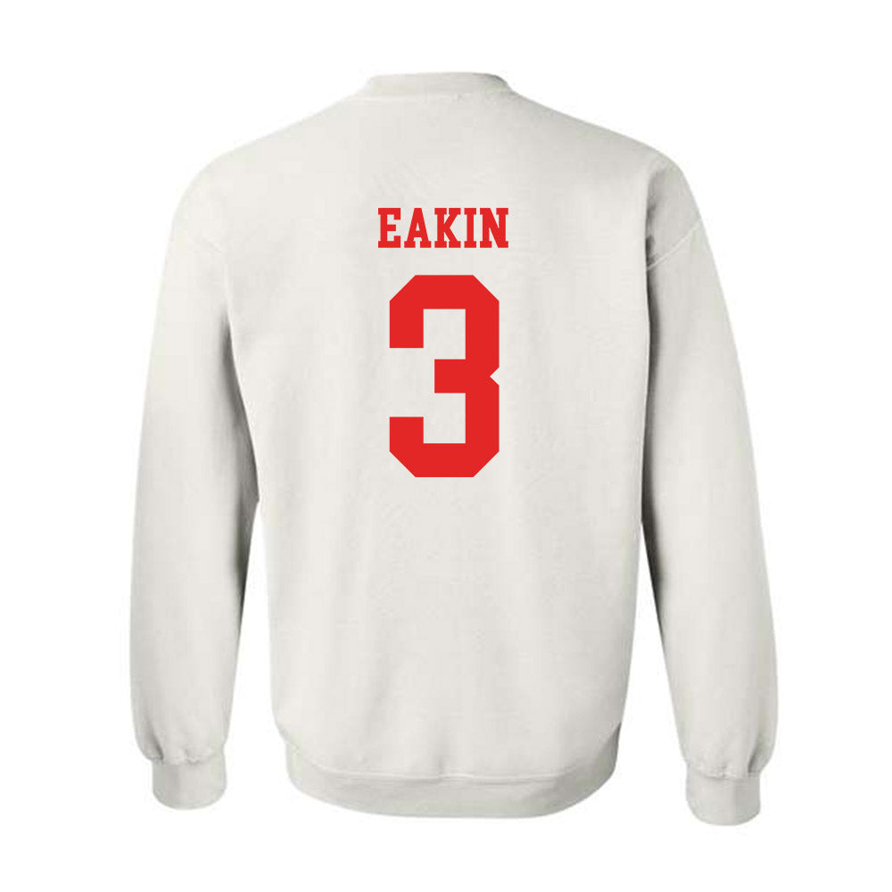 Texas Tech - NCAA Football : Coy Eakin - Classic Shersey Crewneck Sweatshirt-1