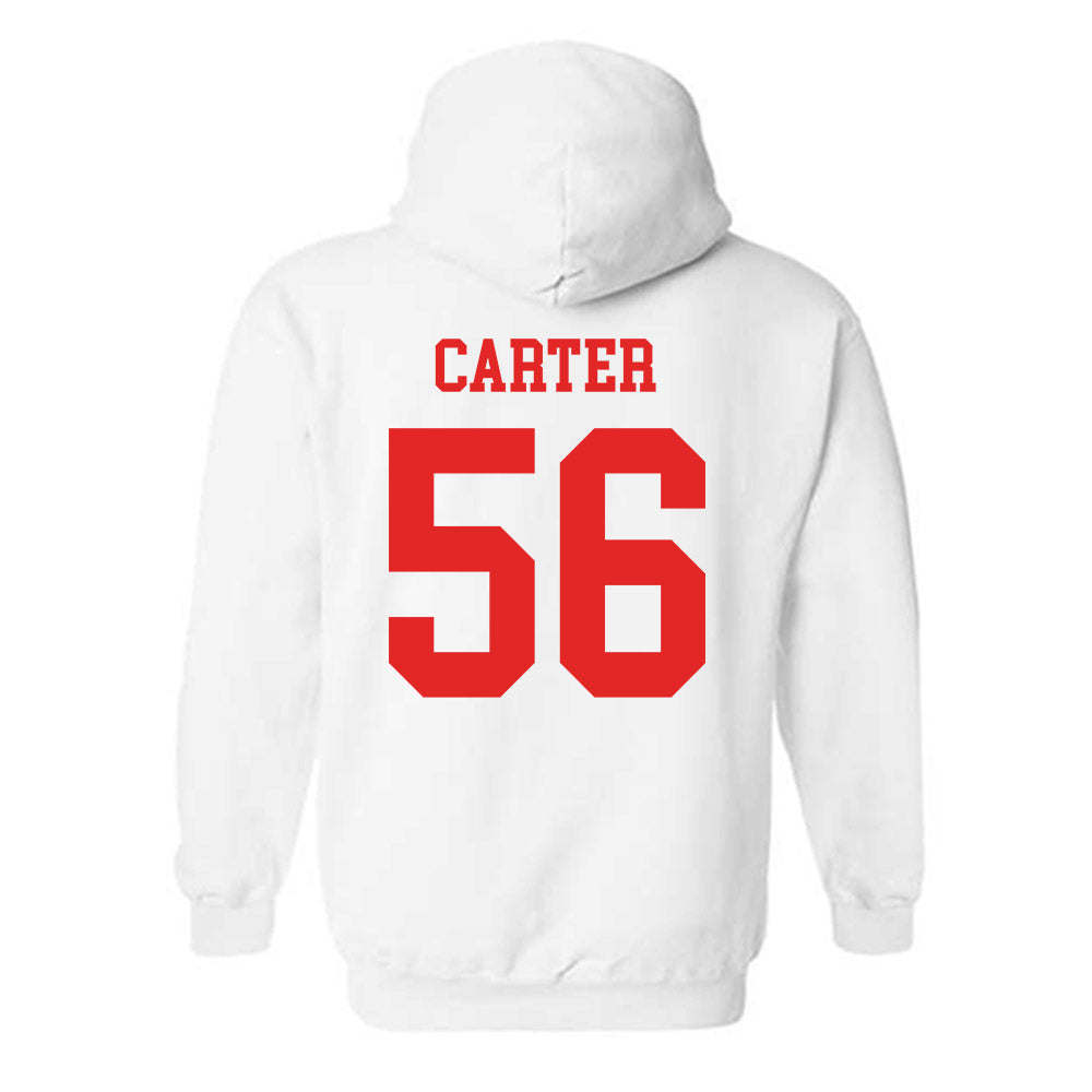 Texas Tech - NCAA Football : Davion Carter - Classic Shersey Hooded Sweatshirt