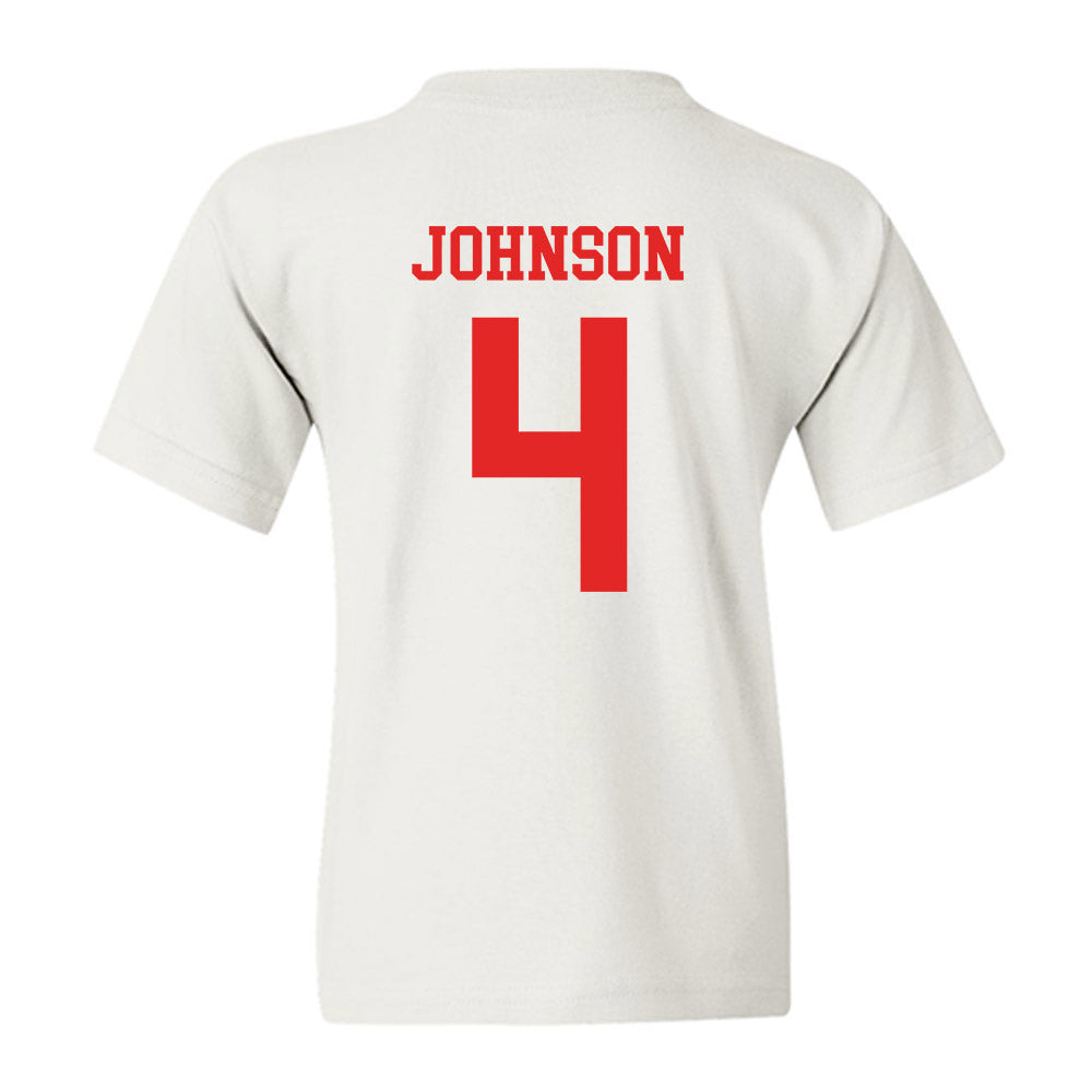 Texas Tech - NCAA Baseball : Kendyl Johnson - Classic Shersey Youth T-Shirt-1