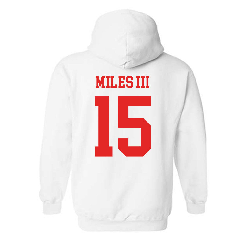 Texas Tech - NCAA Football : Oliver Miles III - Classic Shersey Hooded Sweatshirt-1