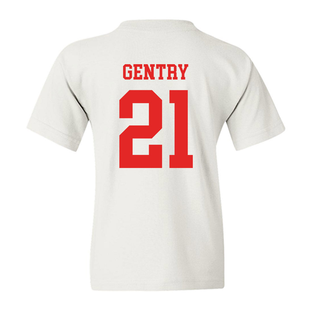Texas Tech - NCAA Football : Tristian Gentry - Classic Shersey Youth T-Shirt-1