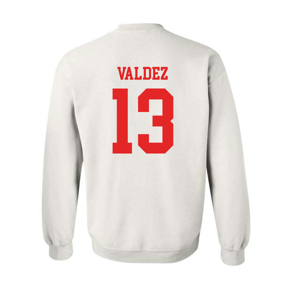 Texas Tech - NCAA Softball : Victoria Valdez - Classic Shersey Crewneck Sweatshirt-1