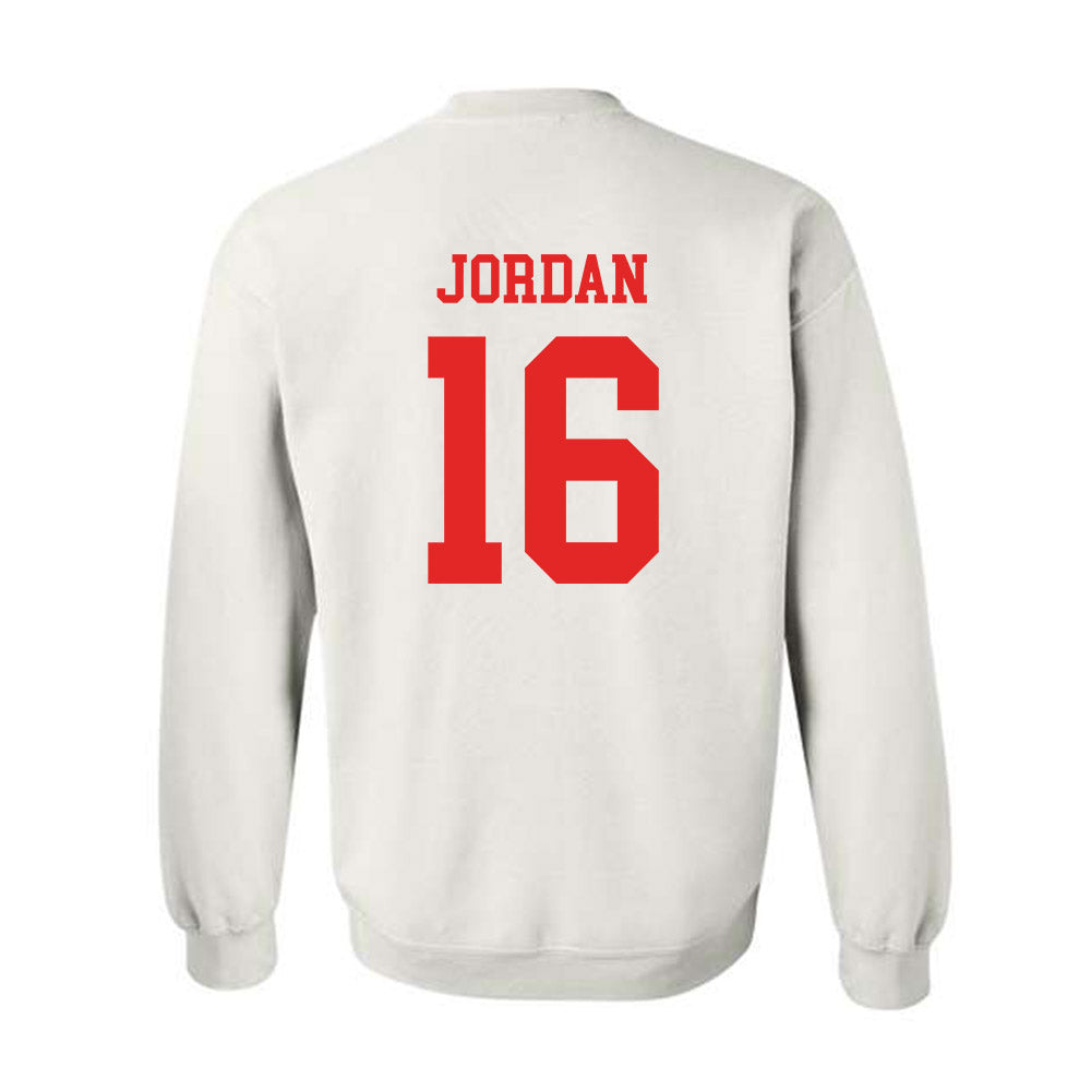 Texas Tech - NCAA Baseball : Will Jordan - Classic Shersey Crewneck Sweatshirt-1