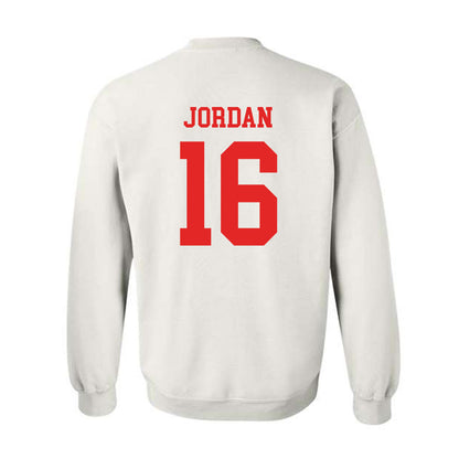 Texas Tech - NCAA Baseball : Will Jordan - Classic Shersey Crewneck Sweatshirt-1