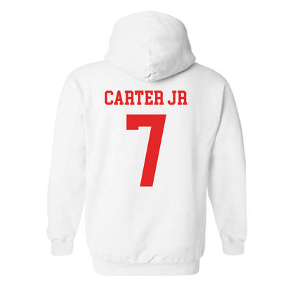 Texas Tech - NCAA Football : Terrance Carter Jr - Classic Shersey Hooded Sweatshirt-1