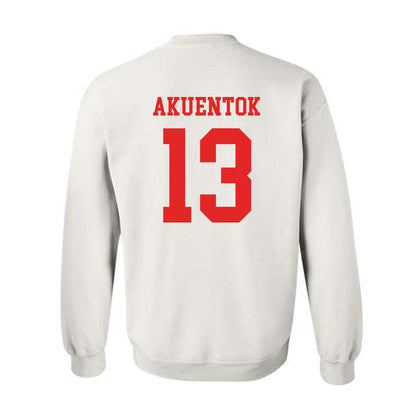 Texas Tech - NCAA Men's Basketball : Marial Akuentok - Classic Shersey Crewneck Sweatshirt-1
