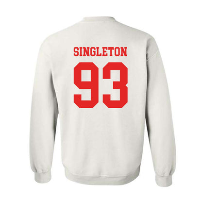 Texas Tech - NCAA Football : Dylan Singleton - Classic Shersey Crewneck Sweatshirt-1