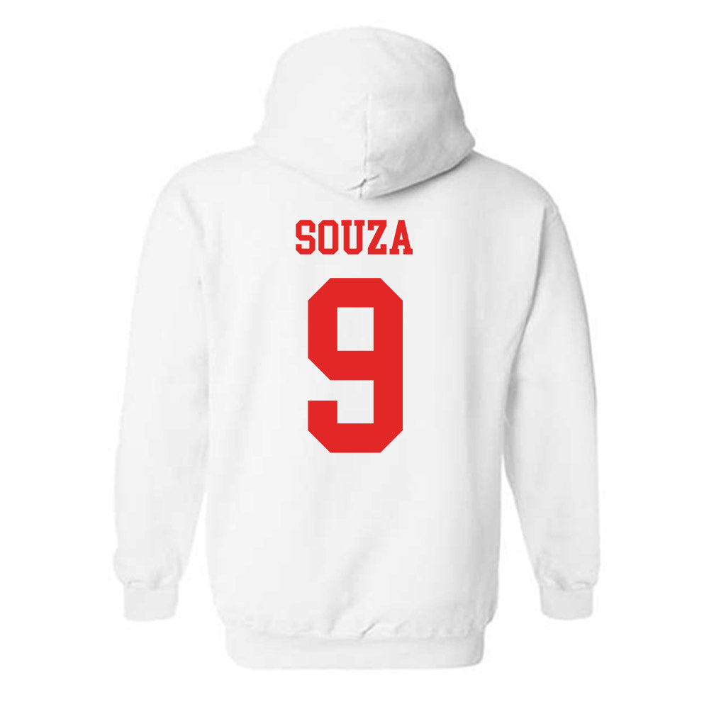 Texas Tech - NCAA Baseball : Jace Souza - Classic Shersey Hooded Sweatshirt-1