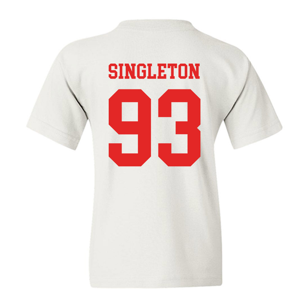 Texas Tech - NCAA Football : Dylan Singleton - Classic Shersey Youth T-Shirt-1