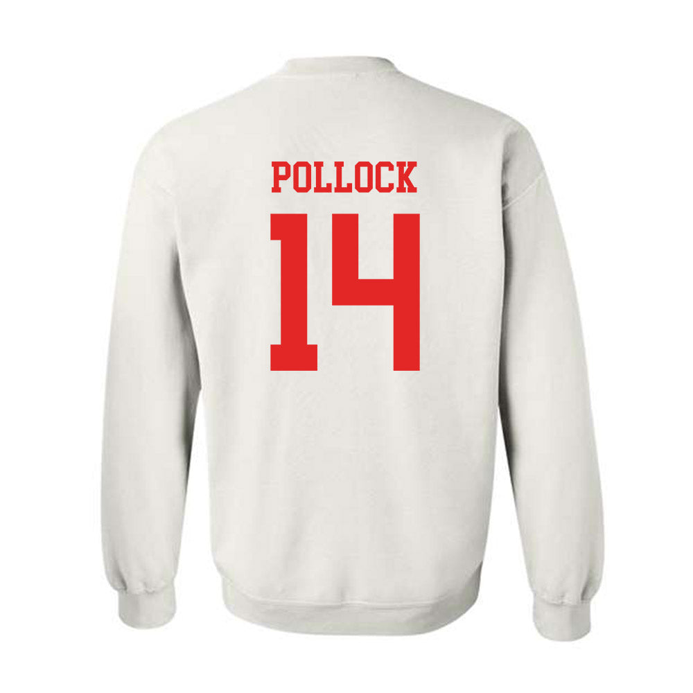 Texas Tech - NCAA Football : Brice Pollock - Classic Shersey Crewneck Sweatshirt-1