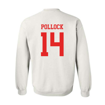 Texas Tech - NCAA Football : Brice Pollock - Classic Shersey Crewneck Sweatshirt-1