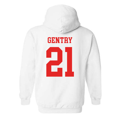 Texas Tech - NCAA Football : Tristian Gentry - Classic Shersey Hooded Sweatshirt-1