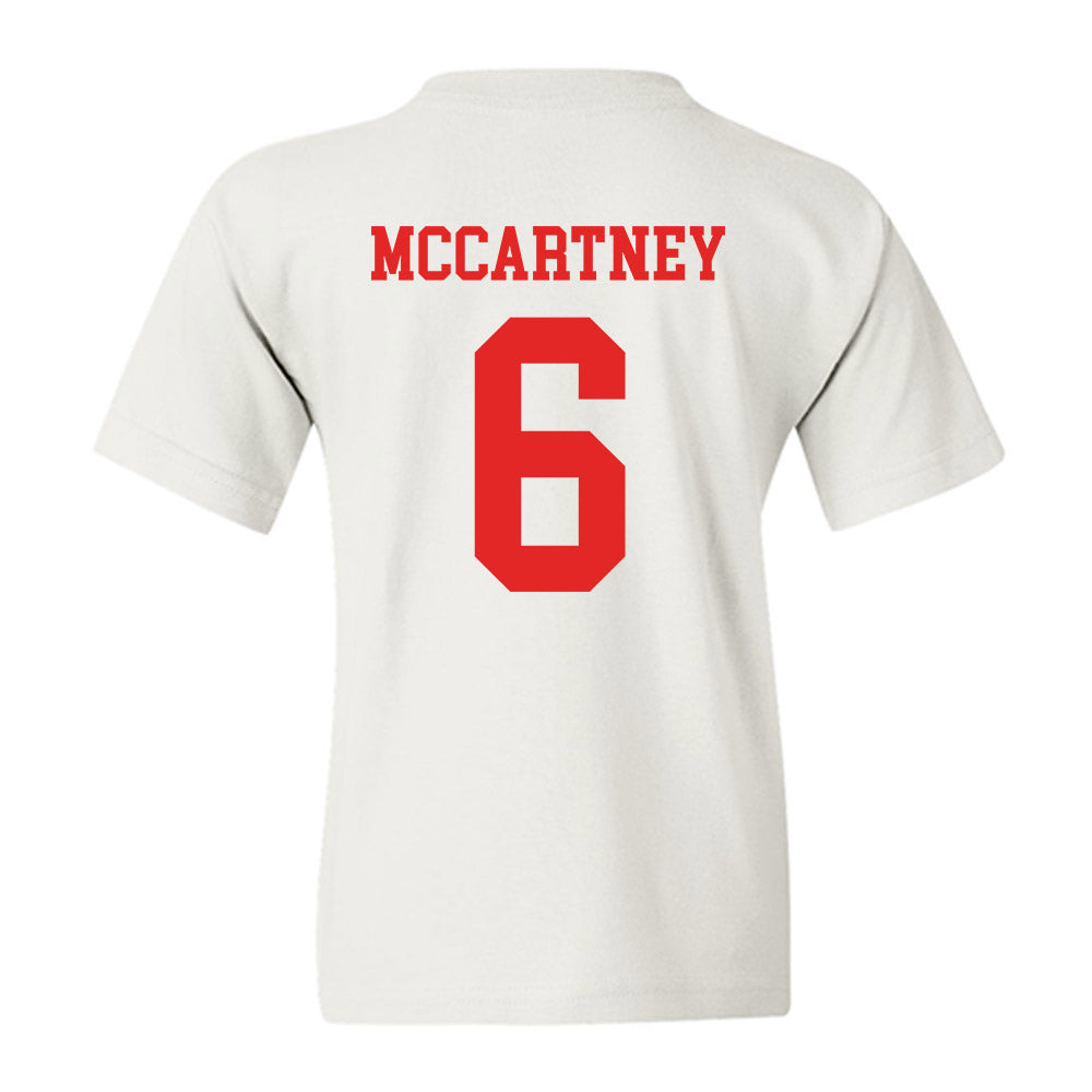 Texas Tech - NCAA Women's Soccer : Emilie McCartney - Classic Shersey Youth T-Shirt-1