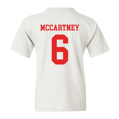 Texas Tech - NCAA Women's Soccer : Emilie McCartney - Classic Shersey Youth T-Shirt-1