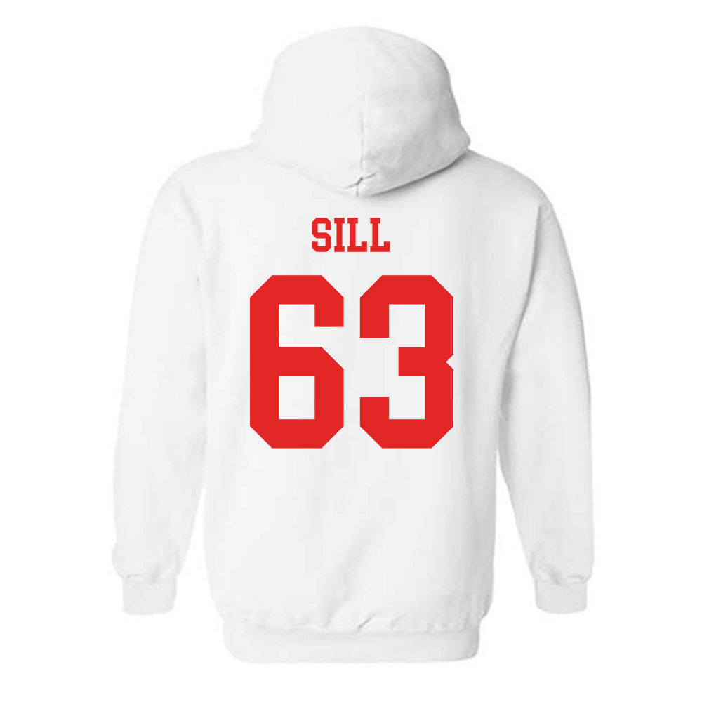 Texas Tech - NCAA Football : Daniel Sill - Classic Shersey Hooded Sweatshirt-1