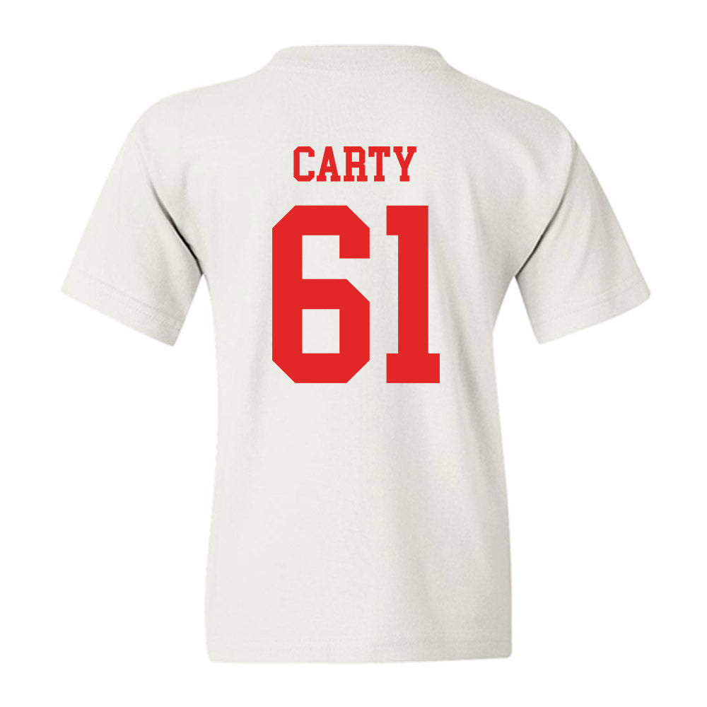 Texas Tech - NCAA Football : Connor Carty - Classic Shersey Youth T-Shirt-1