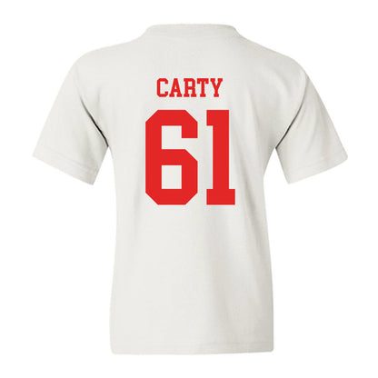 Texas Tech - NCAA Football : Connor Carty - Classic Shersey Youth T-Shirt-1