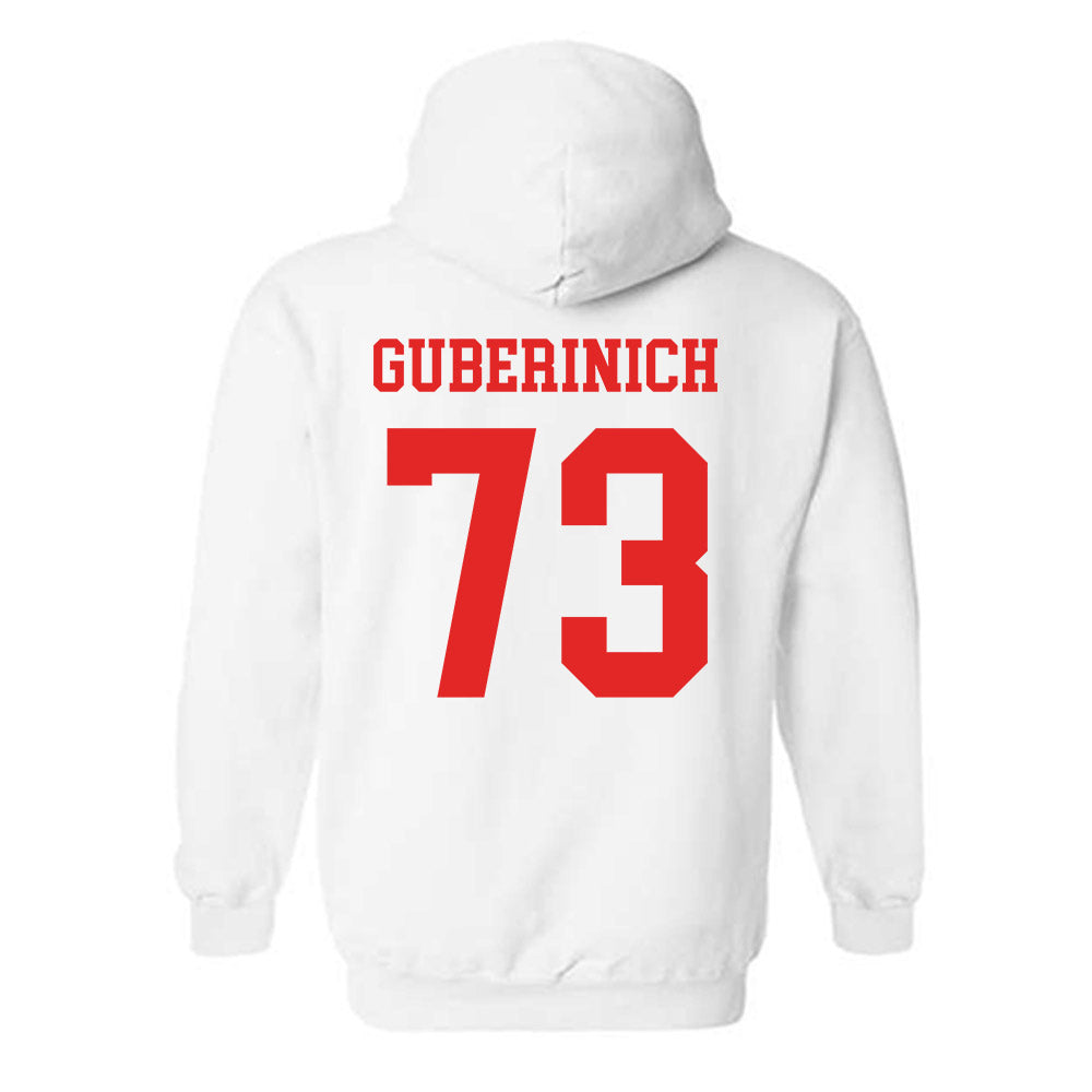 Texas Tech - NCAA Football : Danilo Guberinich - Classic Shersey Hooded Sweatshirt-1