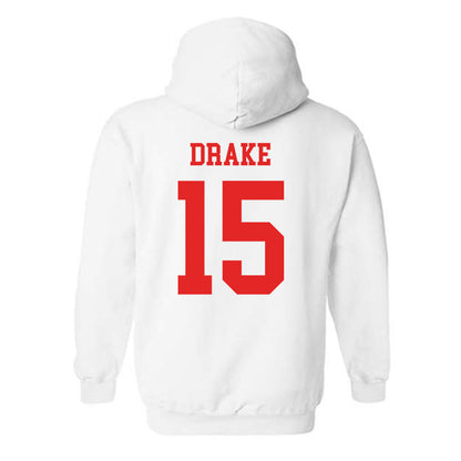 Texas Tech - NCAA Baseball : JT Drake - Classic Shersey Hooded Sweatshirt-1