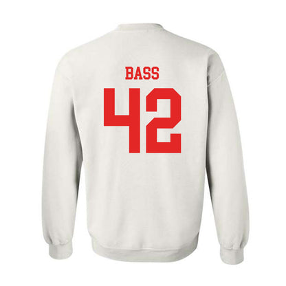 Texas Tech - NCAA Baseball : Daniel Bass - Classic Shersey Crewneck Sweatshirt-1