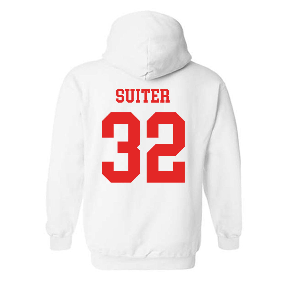 Texas Tech - NCAA Baseball : Bryce Suiter - Classic Shersey Hooded Sweatshirt-1