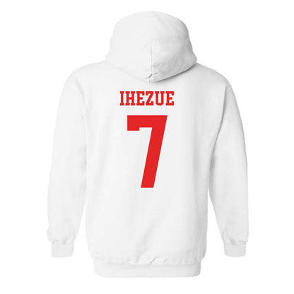 Texas Tech - NCAA Men's Track & Field : Nzube Ihezue - Classic Shersey Hooded Sweatshirt-1