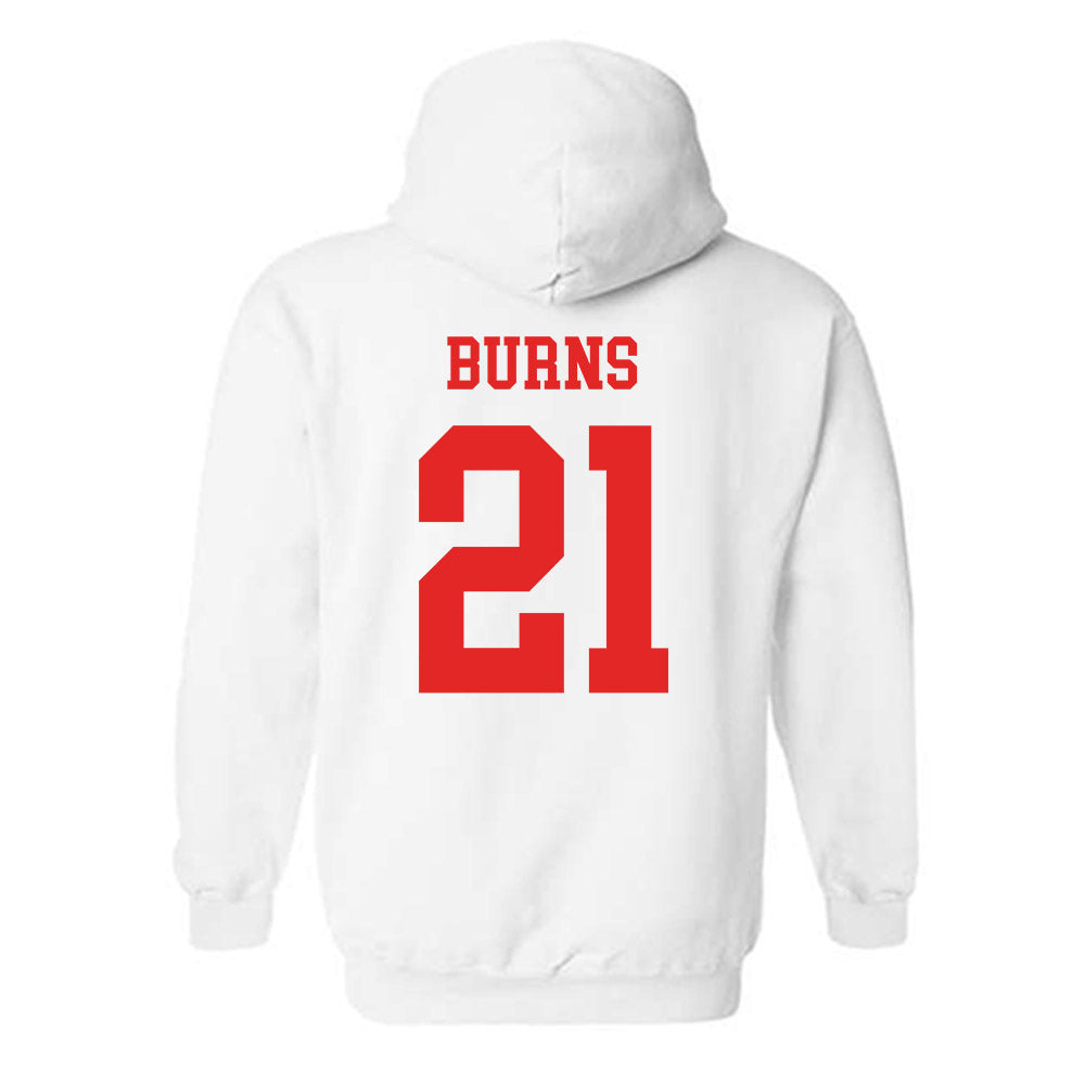 Texas Tech - NCAA Baseball : Jackson Burns - Classic Shersey Hooded Sweatshirt-1
