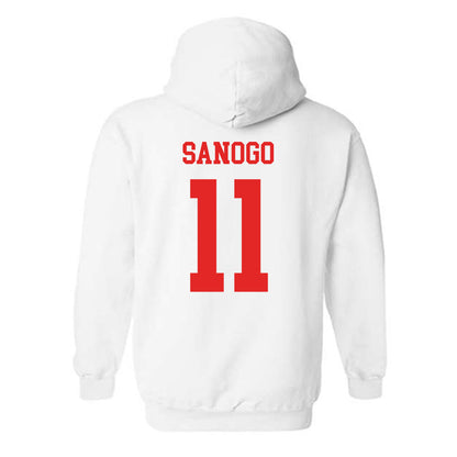 Texas Tech - NCAA Women's Basketball : Sarengbe Sanogo - Classic Shersey Hooded Sweatshirt-1