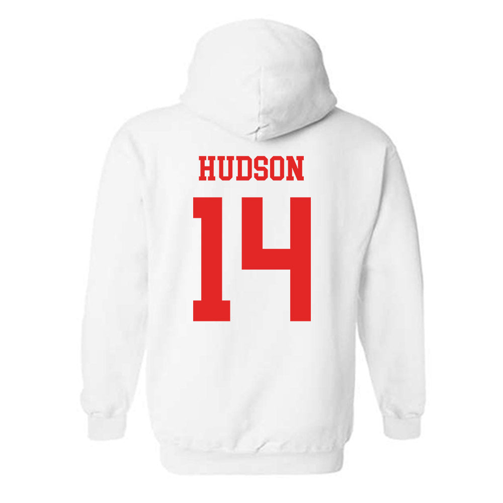 Texas Tech - NCAA Football : Micah Hudson - Classic Shersey Hooded Sweatshirt-1