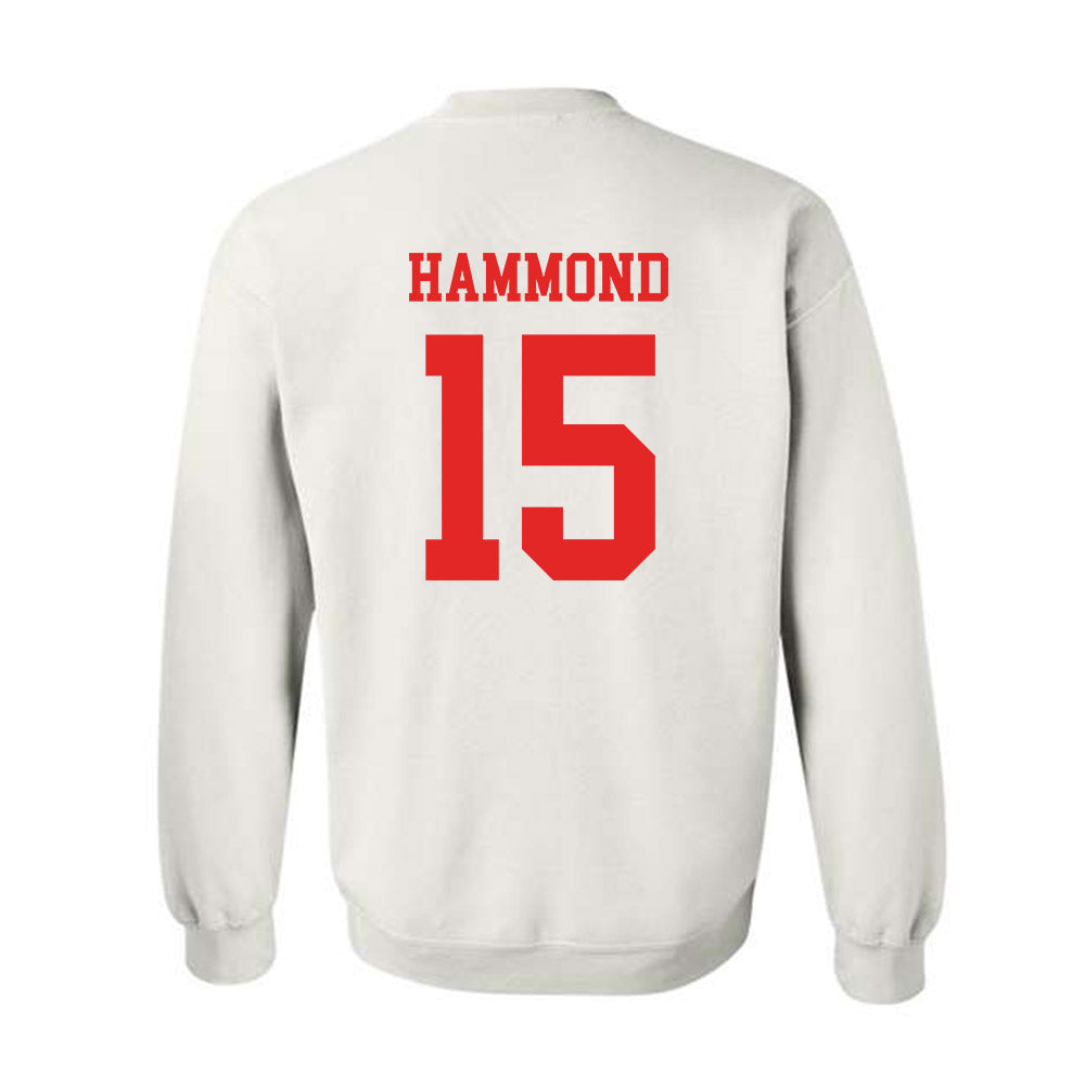 Texas Tech - NCAA Football : William Hammond - Classic Shersey Crewneck Sweatshirt