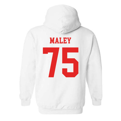 Texas Tech - NCAA Football : Garin Maley - Classic Shersey Hooded Sweatshirt-1