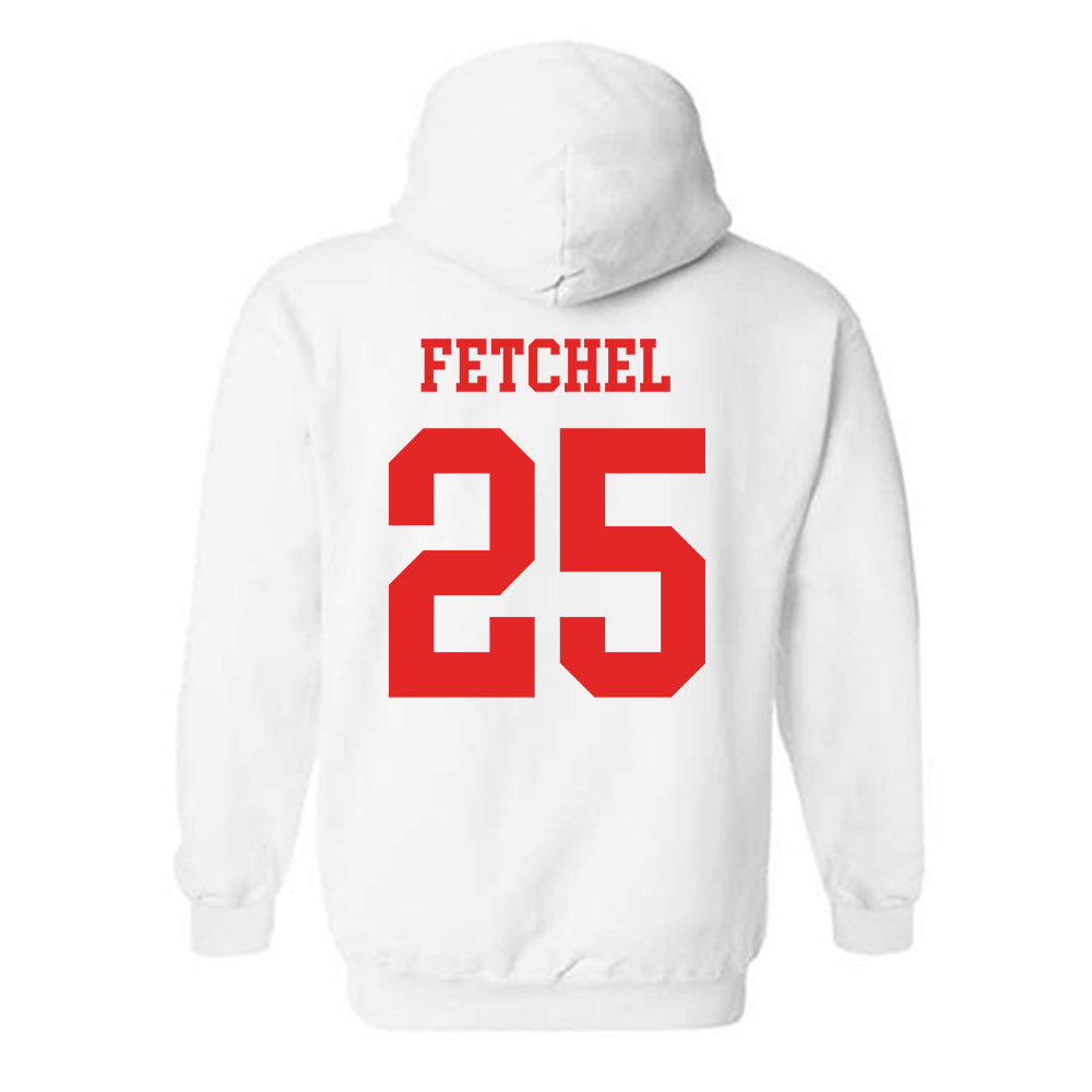 Texas Tech - NCAA Baseball : Zach Fetchel - Classic Shersey Hooded Sweatshirt-1